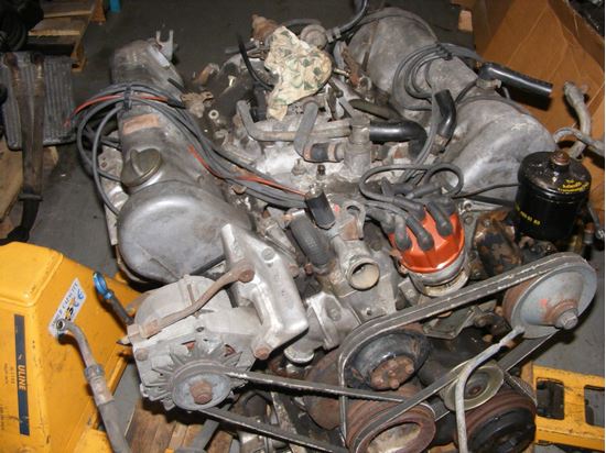 Picture of 450SL 72-75 used engine, 117983 sold